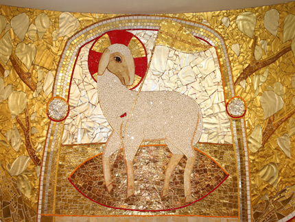 Vitrail, monastère Notre-Dame de de Chalais Image