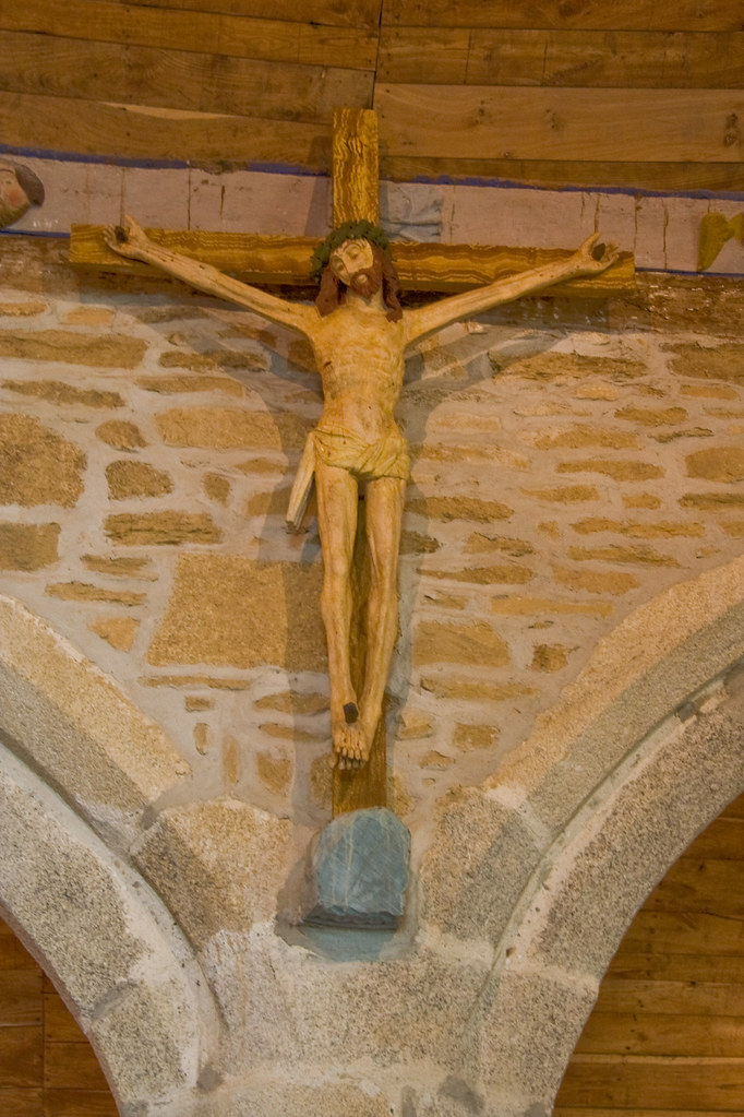 Dans la chapelle Notre-Dame de Trémalo à Pont-Aven, le Christ dont Gauguin s'est inspiré Image