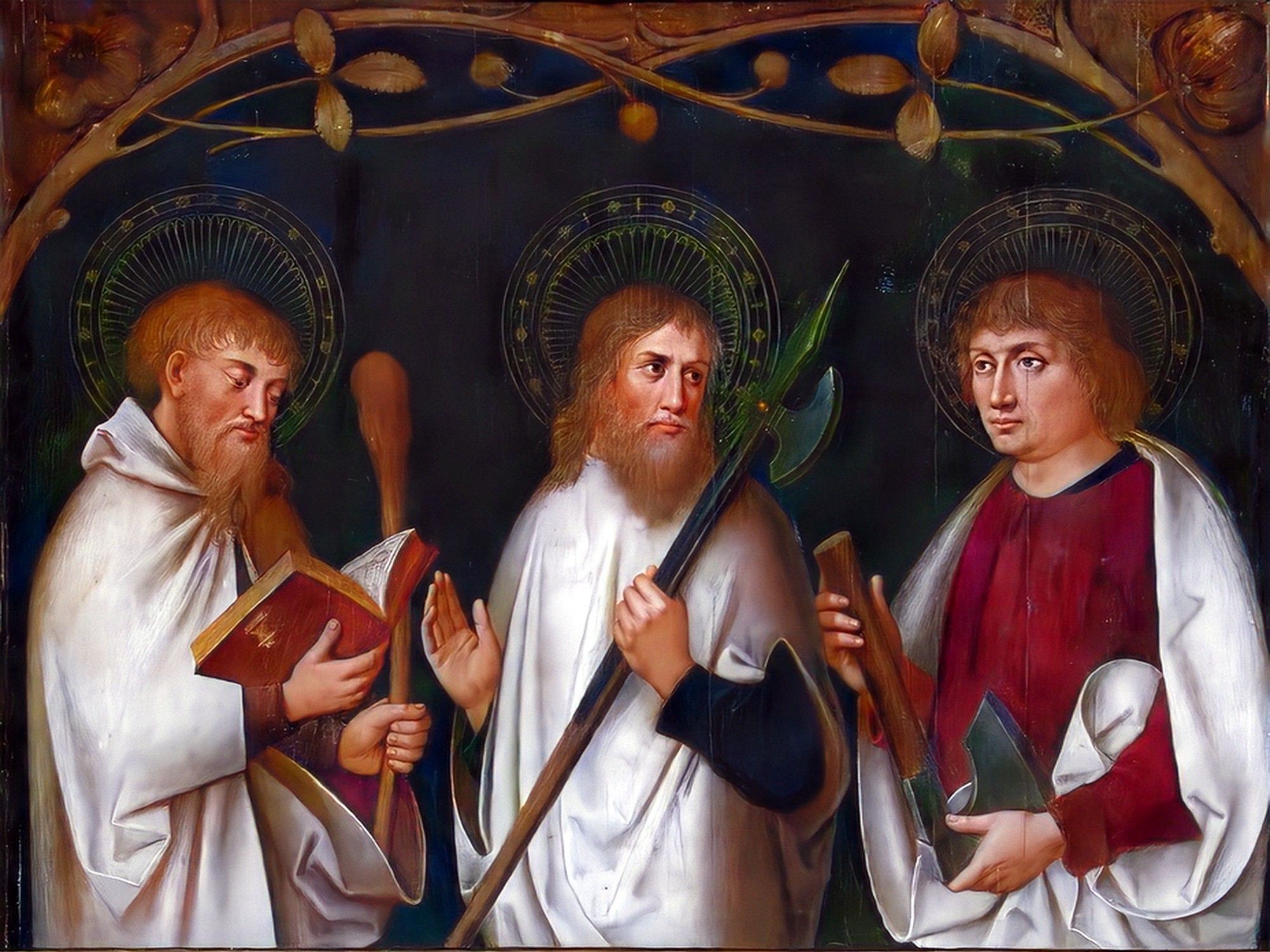 Saint Simon, Saint Jude et Saint Mathias, musée de Grenoble Image